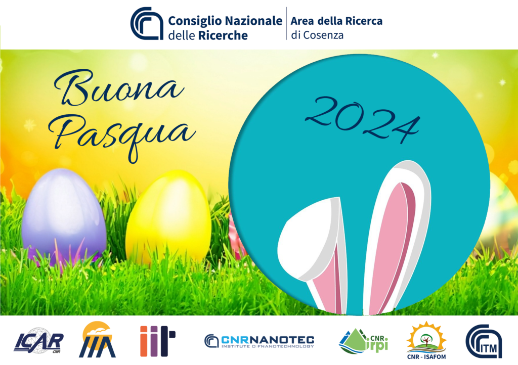 Buona Pasqua 2024 dall’ Area Territoriale di Ricerca di Cosenza