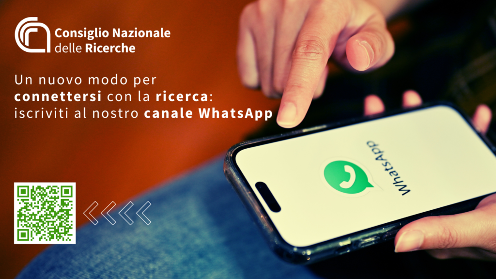 Attivo il canale WhatsApp del CNR – Marzo 2025